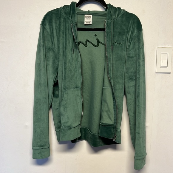 PINK Velour Hoodie (Only) - Picture 4 of 4